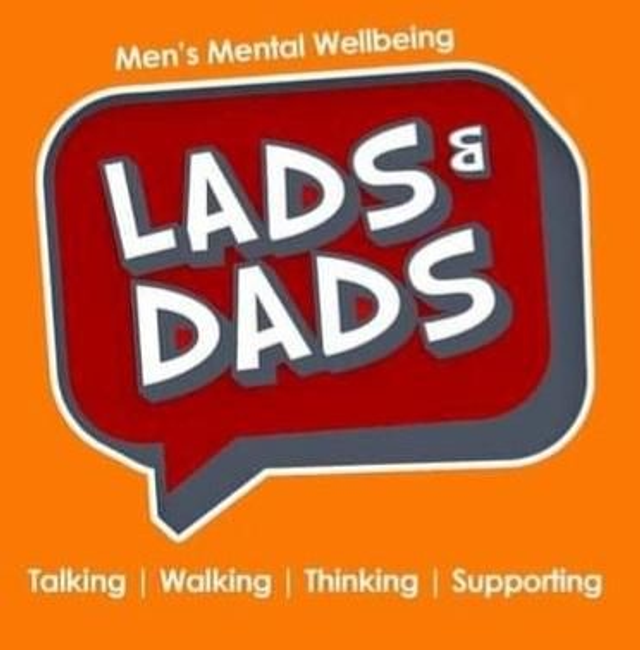 Lads &amp; Dads Large Sticker