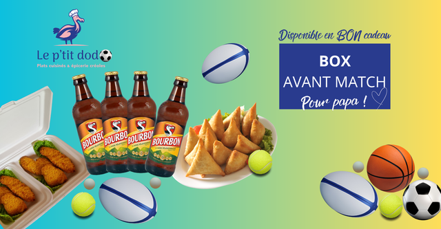 Box avant match du P'tit dodo