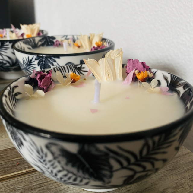 Bougie « Hibiscus »