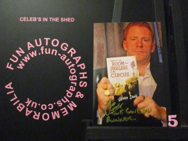 Jason Cook Authentic Autographed 6x4 Photograph (5)