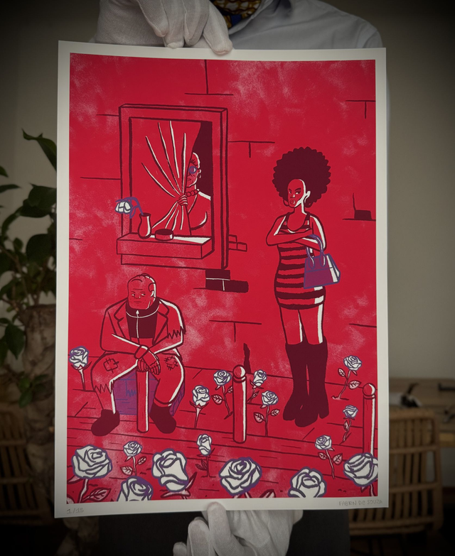 Tirage d&#039;Art &quot;Fleurs de PLOMBES&quot; A3 - Édition Limitée