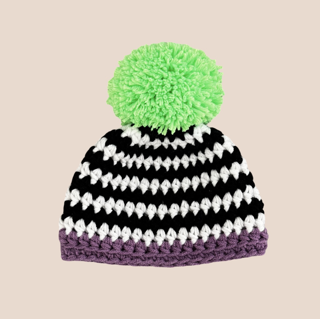 Halloween Collection- Beetlejuice Beanie