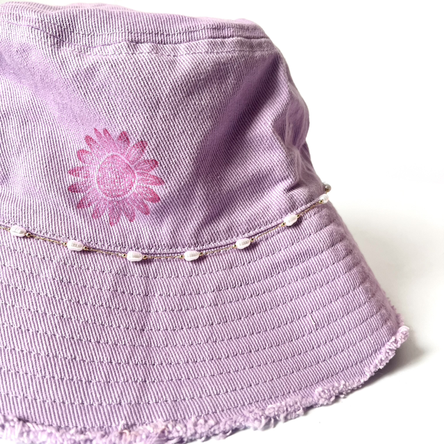 Bucket gorra lila