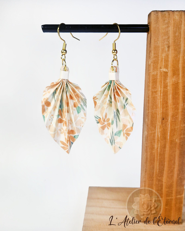 Boucles d'oreilles Leaf - Collection nature