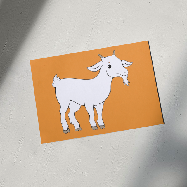 Carte Postale - Chèvre