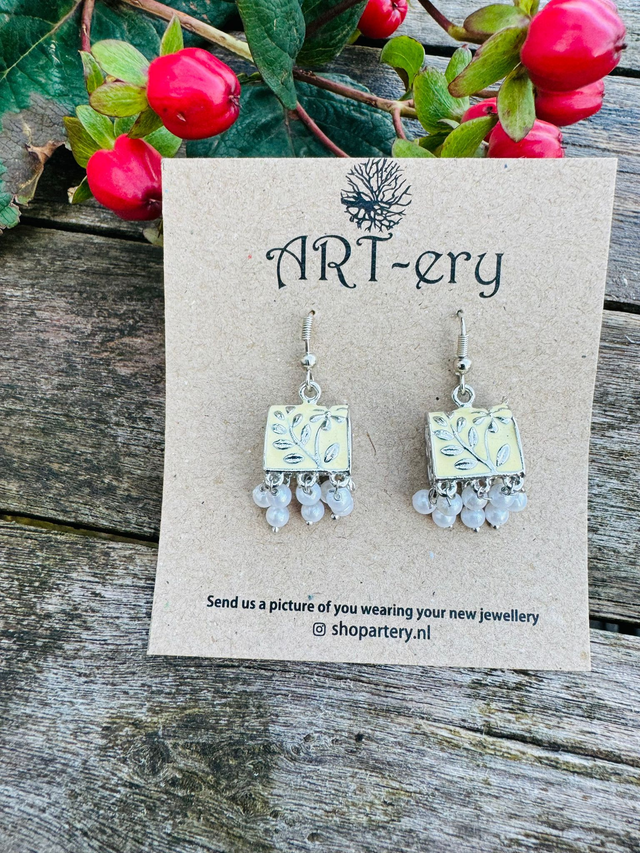 Contemporary earrings