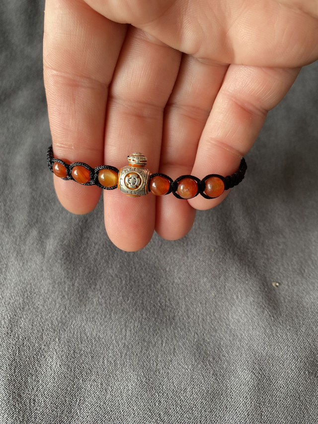 Bracelet Réglable BB8 et Cornaline
