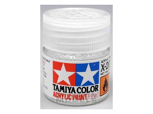 X20A Diluant acrylic tamiya 81520