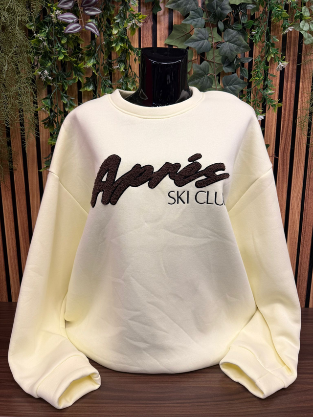 Sweater aprés ski - Geel