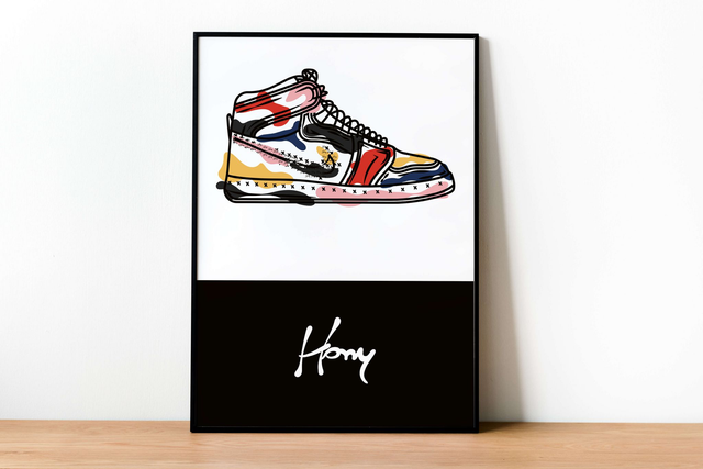 Jordan - 040622 - Hony | Kunstdruck