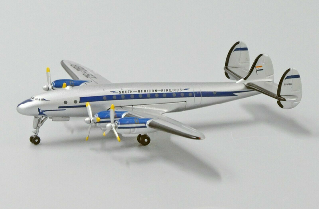 South African Airways L-749A (ZS-DBR) Aeroclassics, 1:400