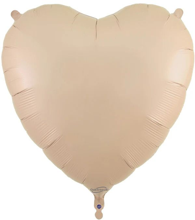 36" NUDE HEART FOIL