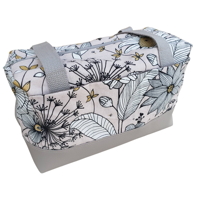 Sac à main - Tissu coton épais - Divers motifs