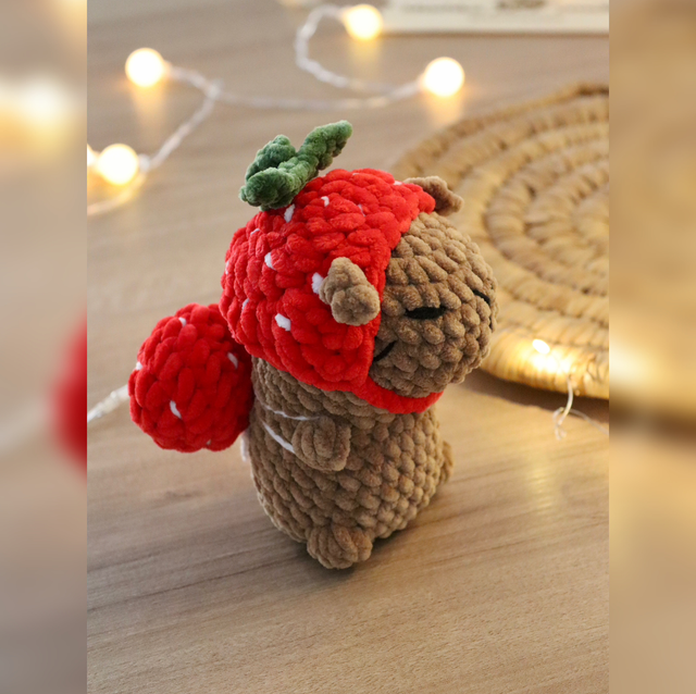 Capybara fraise