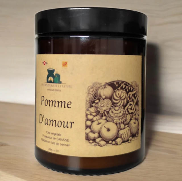 30.Bougie pomme d'amour 150G 35/37H