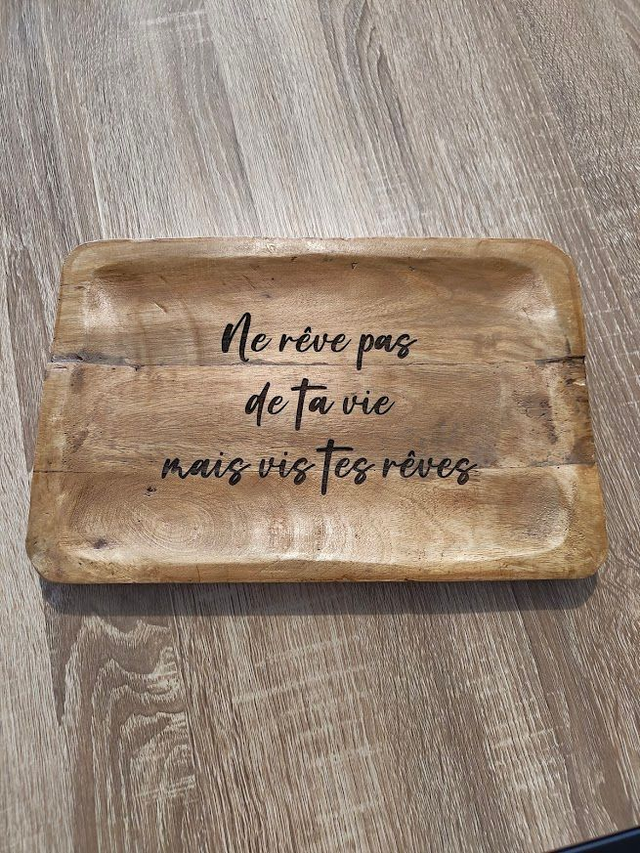 Vide poche en bois