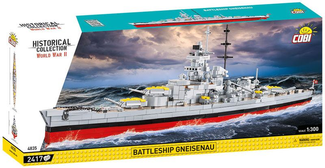 COBI® 4835 Schlachtschiff Gneisenau