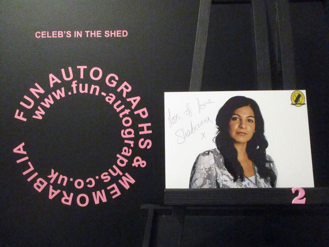 Shabana Akhtar Bakhsh Authentic Autographed 6x4 Photograph (2)