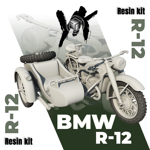 YK 3D Home - BMW R-12 Sidecar