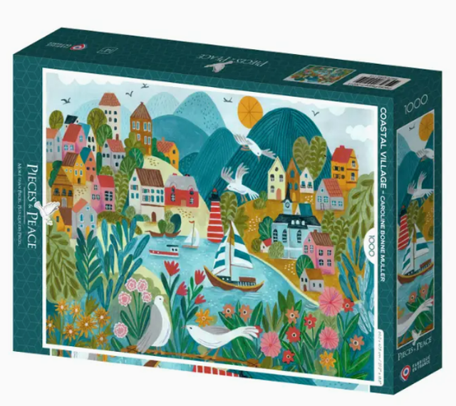 Puzzle 1000 pièces - Village Côtier