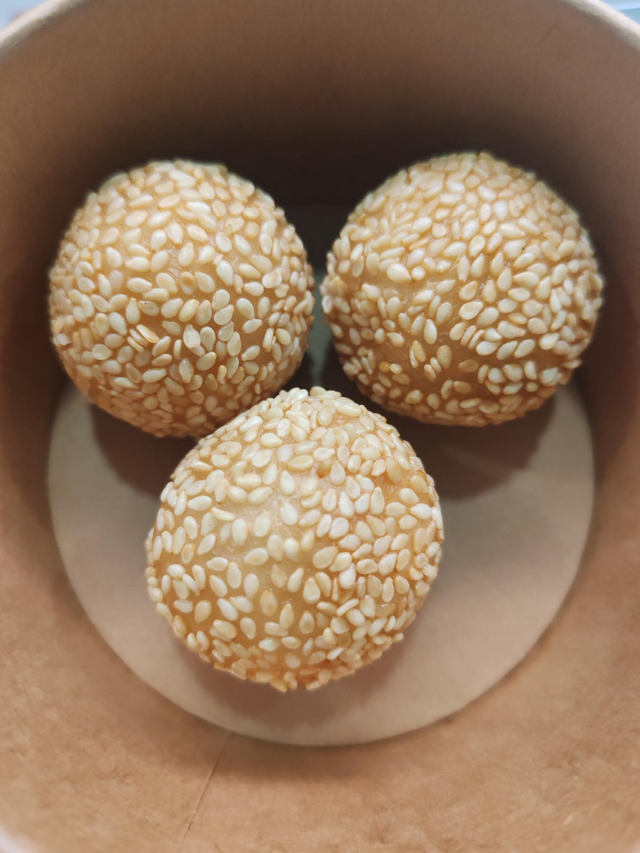 Sésame balls aux haricots rouge x3