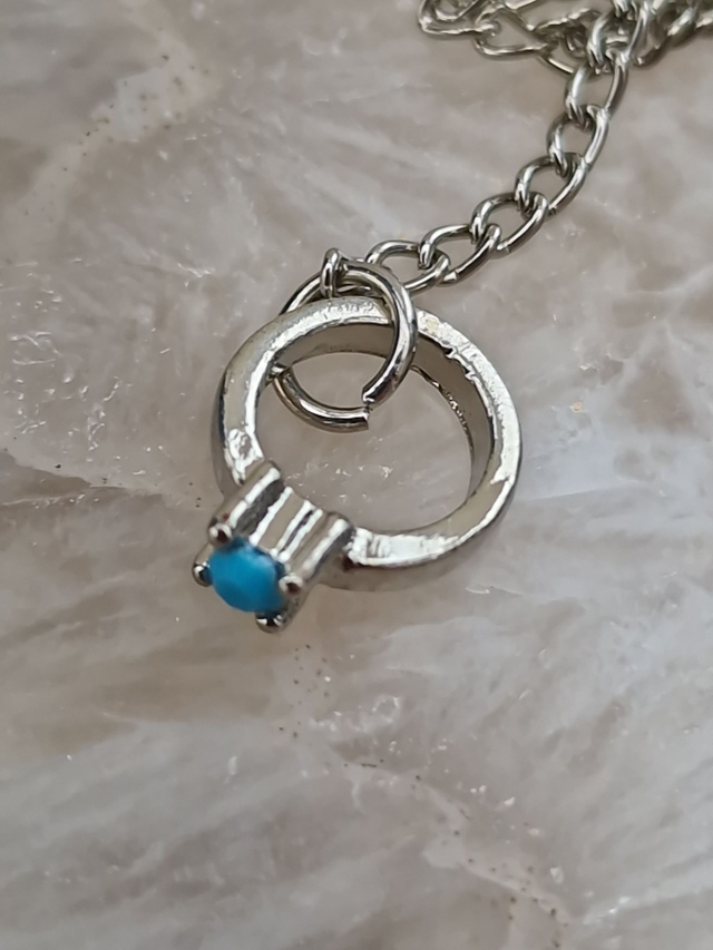 Boucles D'oreilles Argentées Fraise Bleu Bague Argenté Strass