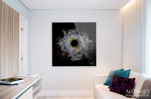 Verre acrylique carré 