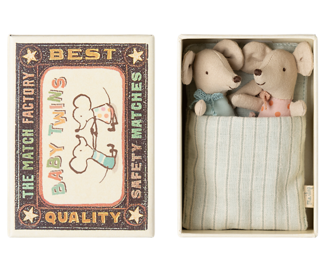Maileg Baby Mice Twins