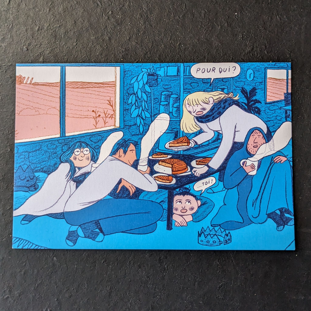 Les copain·es et la galette