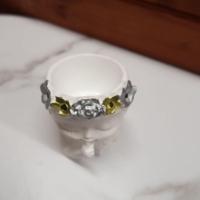 Eco Ceramic Angel Planter