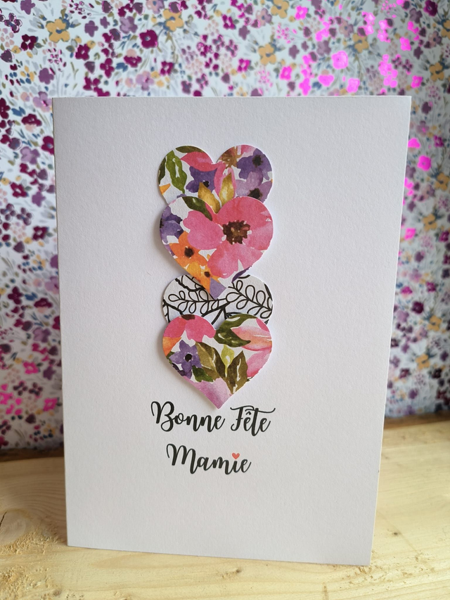 Carte "Fête des mamies"