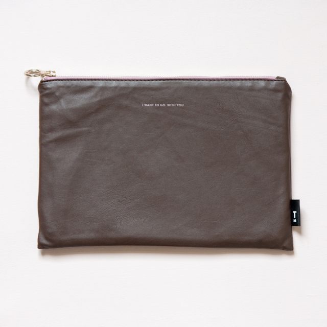 Feel Good Pouch- Dark Brown