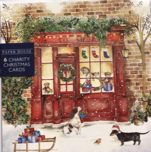 Christmas Pack of 6 by Paper House (Toy Shop) 