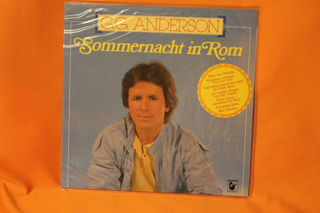 Vinyl LP G.G. Anderson "Sommernacht in Rom"