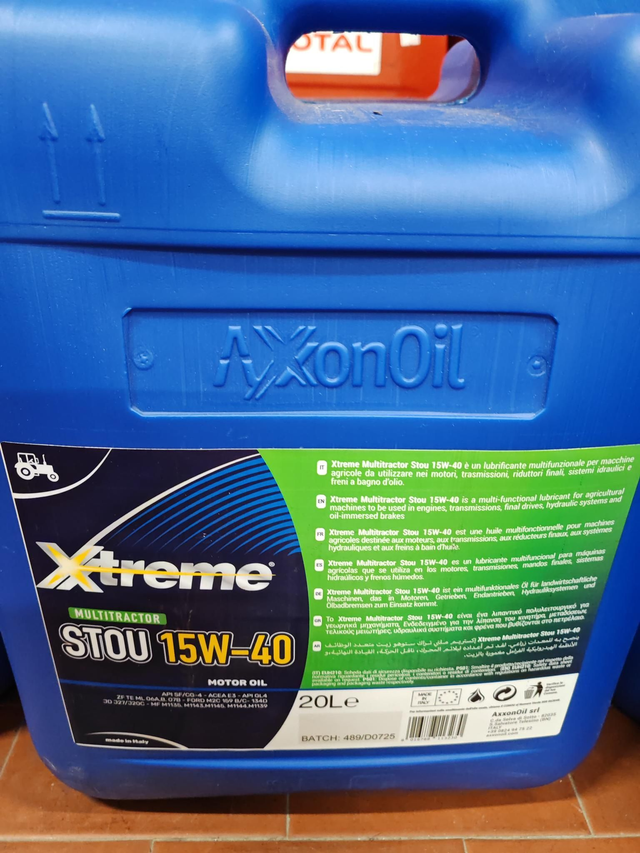 Xtreme stow 15w40 multifunzione litri 20