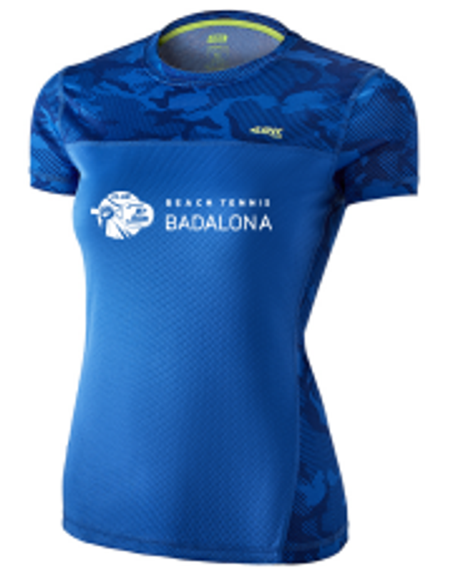 Camiseta 42K MC Chica Azul