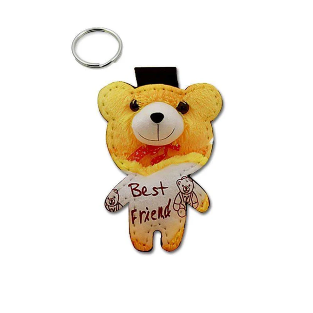 Bear - PU Leather Keyring