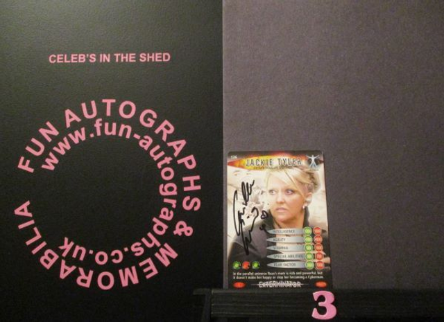 Camille Coduri - Battle In Time Authentic Autographed Trading Card #126 (3)