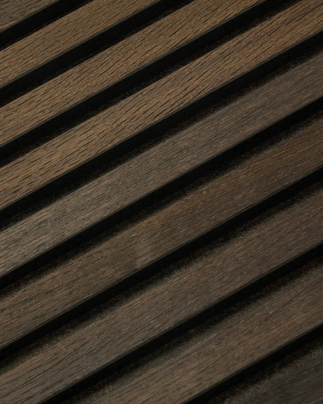 Woodupp Akupanel 240 Chêne Rustique fumé feutre brun bronze (Réf-1047)