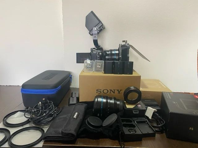 Sony FX3 Camera + Full Rig + 2 Lenses + Monitor + Matte Box