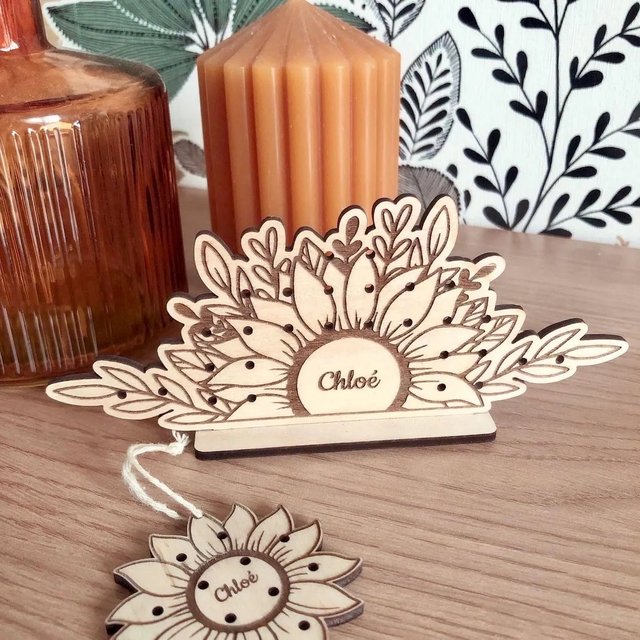 Porte-boucles d’oreilles personnalisable