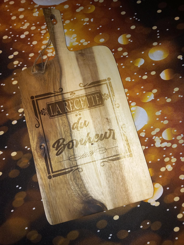 Planche à découper en acacias 