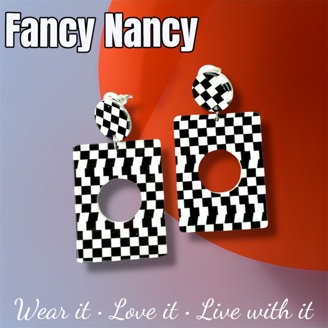 Retro earrings - Fancy Nancy Fashion