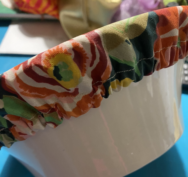 Charlotte alimentaire en toile enduite