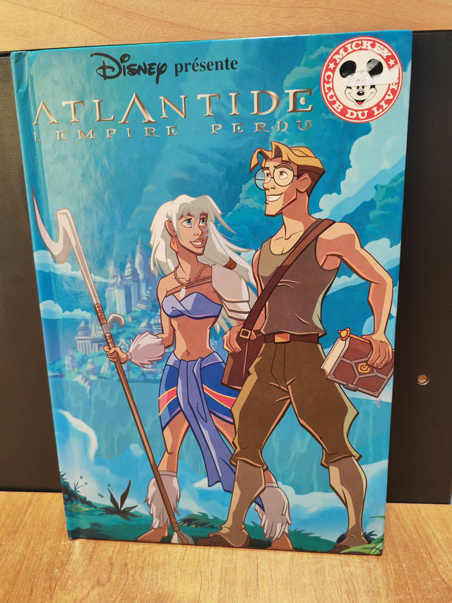 " Atlantide l'empire perdu " Mickey club du livre