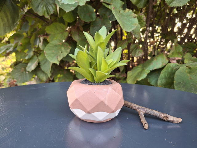 Pot forme géométrique - Losange