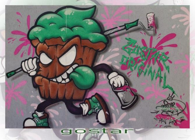 Carte postale GOSTAR - Pav'Art 2022