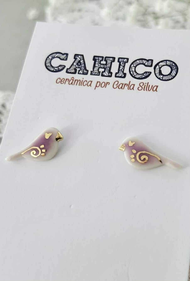 "Passarinhos" Brincos Mini / Mini Earings