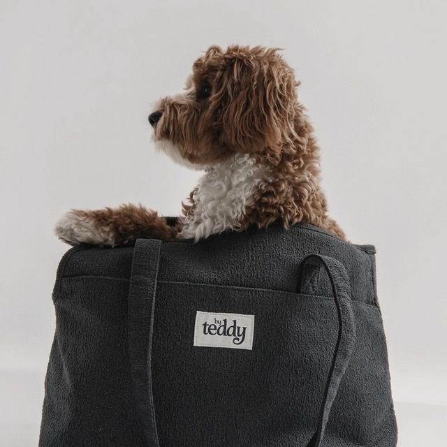 By Teddy Boucle Pet Carrier - Midnight