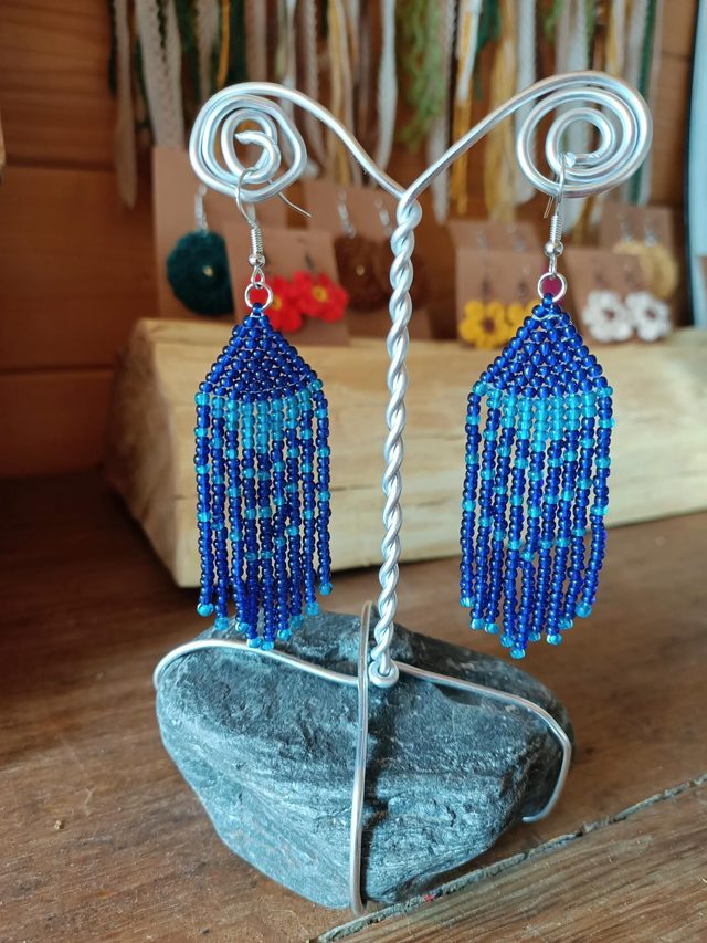 Boucles d oreilles indienne flèche 